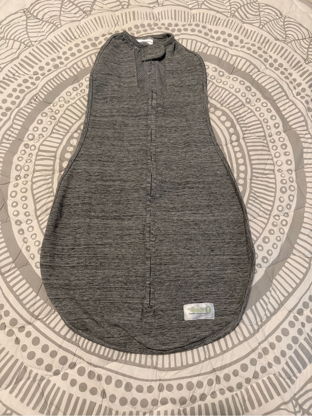 Heather Gray Baby Sleep Sack - Cozy Infant Swaddle